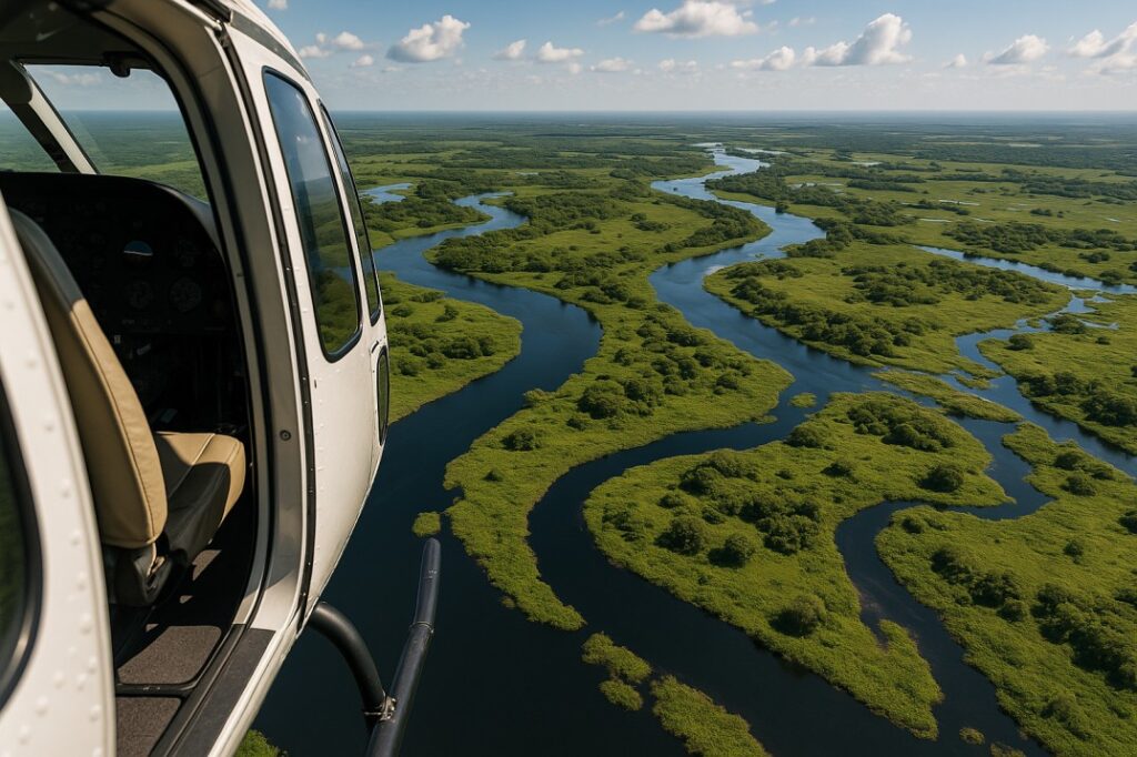pantanal visto de cima